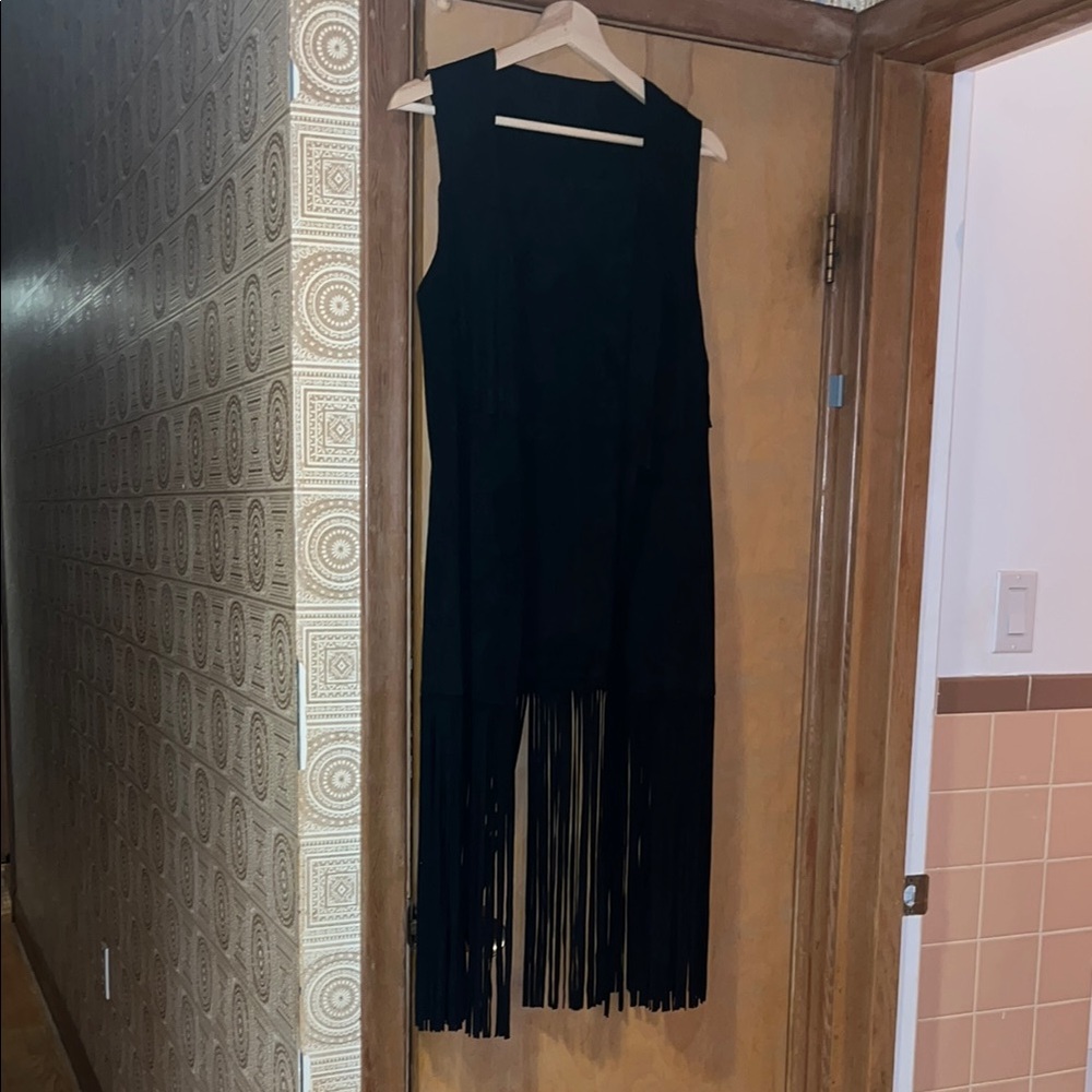 Western Fringe Vest